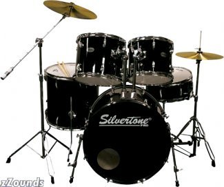 Silvertone SDK5 Complete 5-Piece Drum Kit