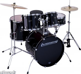 Ludwig LC125 Accent 5-Piece CS Power Series Drum Kit