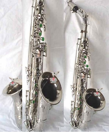 Silver Alto Saxaphone