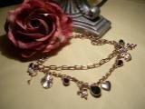 Gold Charm Necklace-75089
