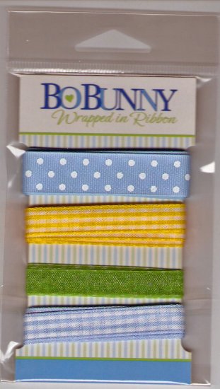 BoBunny Lil Prince Wrapped in Ribbon #401