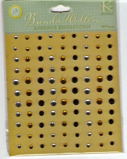K & Co Maison Adhesive Rhinestones Brenda Walton #426