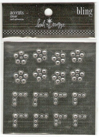 Heidi Swapp Accents Clear Self Adhesive Rhinestones #427