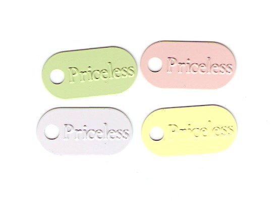 Metal Tags PRICELESS #444