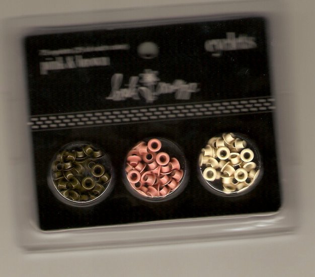 Heidi Swapp Pink & Brown Eyelets #626