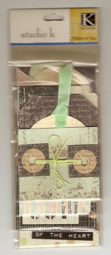 K & Co Black Meadow Pockets & Tags #423