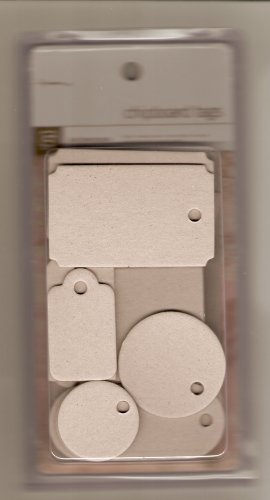 Basic Grey (un)Dressed Chipboard Tags #549