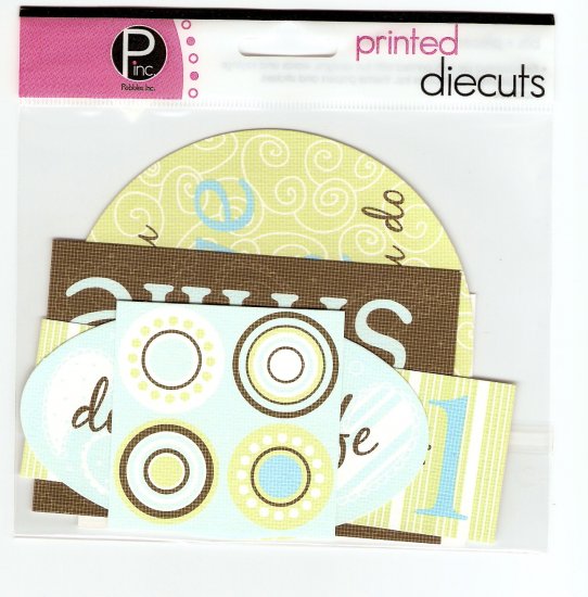 Pebbles Inc Printed Die Cuts Theodore #561