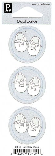 Pebbles Inc Duplicates Baby Boy Shoes #101