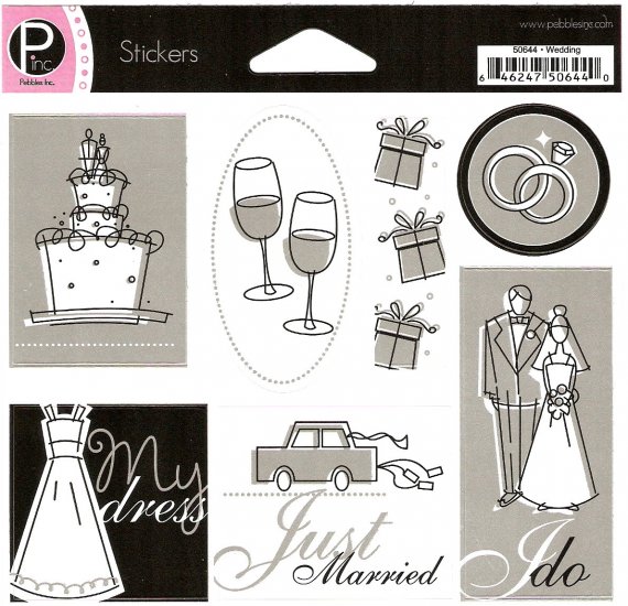P Inc Stickers Wedding #366
