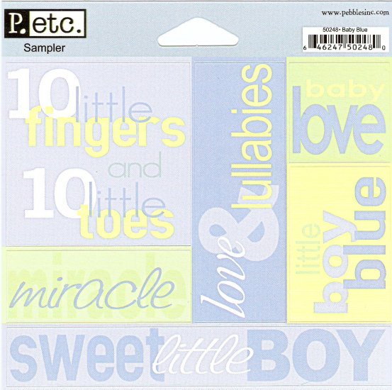 P Inc Sampler Baby Blue #104