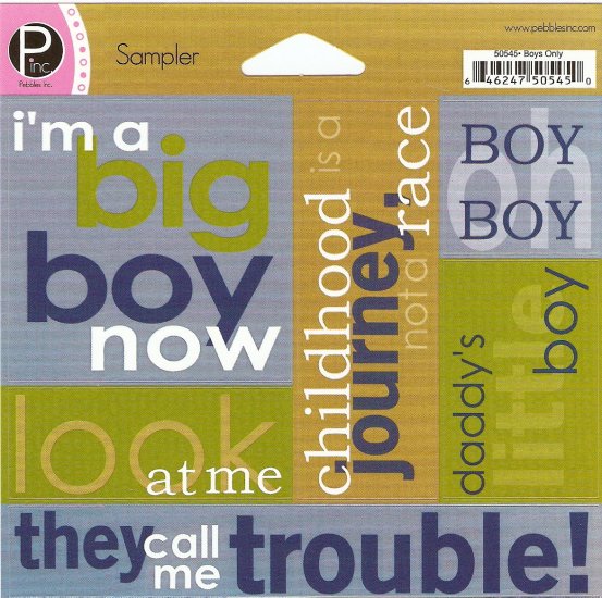 P Inc Sampler Boys Only #110