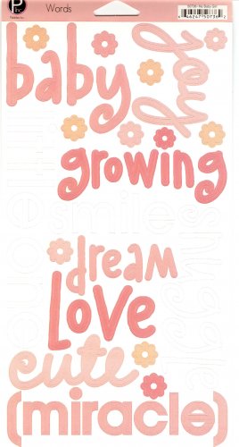 P Inc Words Baby Girl#203