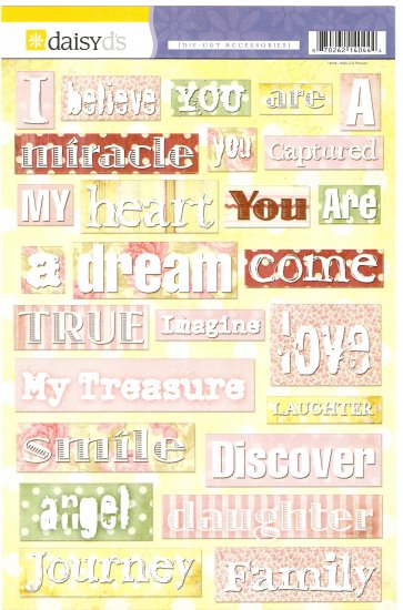 Daisy d's Baby Girl Phrases #207