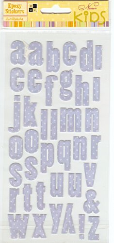 DCWV Nana's Kids Dot Alphabet #322