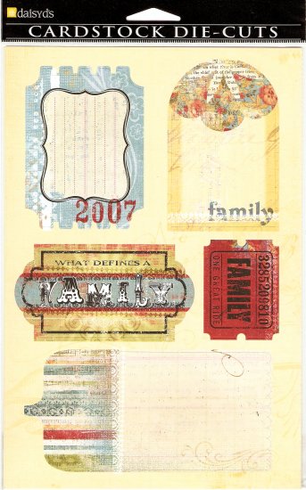 Daisy d's Family Journaling Tags #360