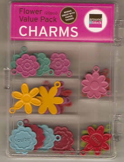 Around The Block Flower Value Pack Charms #673