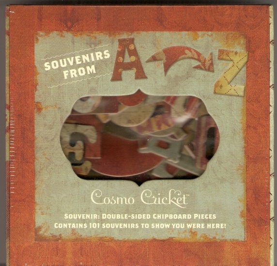 Cosmo Cricket Souvenir Chipboard #534