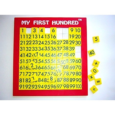 MY FIRST HUNDRED Educational Math Toy Manipulative