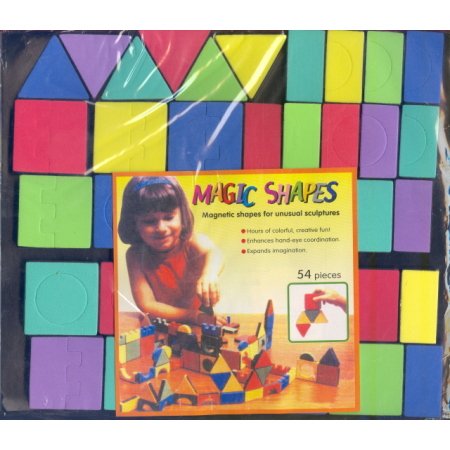 Magnetic Shapes Blocks Educational Developmental Toy