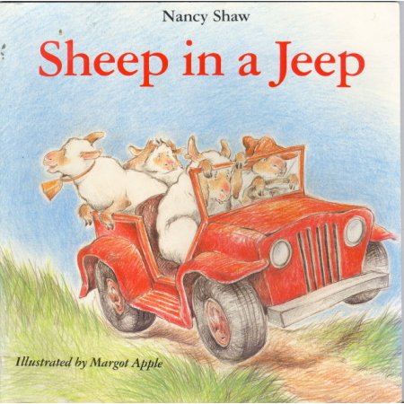 Sheep in a Jeep, N Shaw, Beginner Learn to Read Book