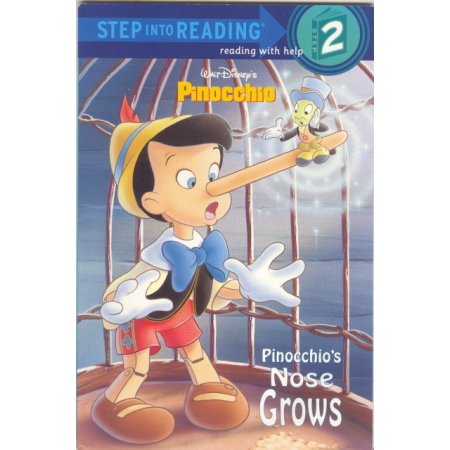 Pinocchio's Nose Grows Disney, Reader PreK-grade 1