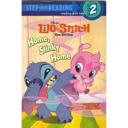 Lilo & Stitch, Home, Stinky Home Disney, Reader PreK-1 Book
