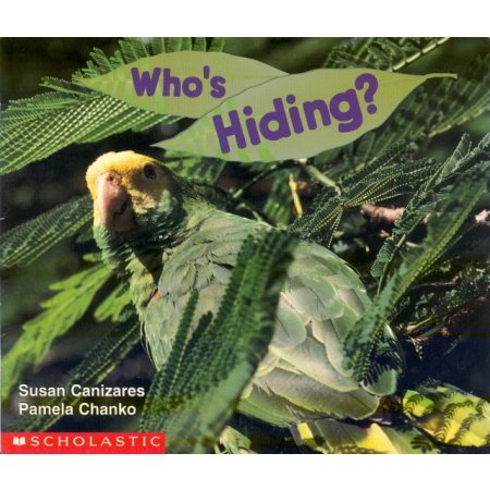 Who's Hiding? Pre-school Science Reader Educational Book