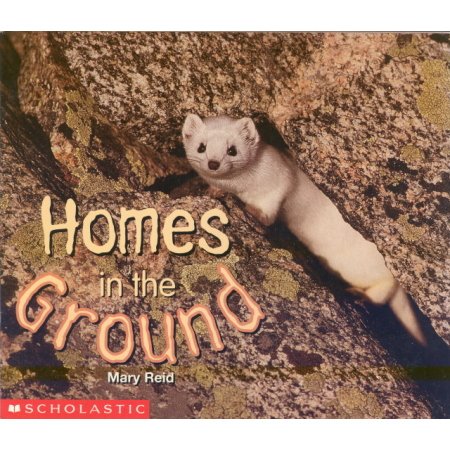 Homes in the Ground Early Reader Pre-school Science Book