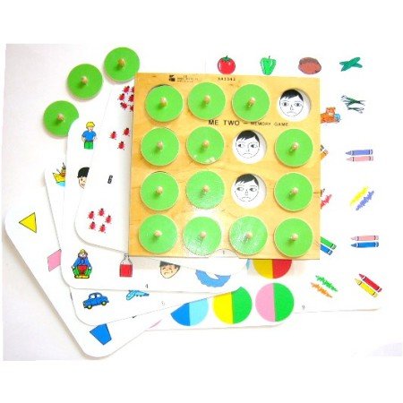Educational Developmental Toy Wood Matching Board
