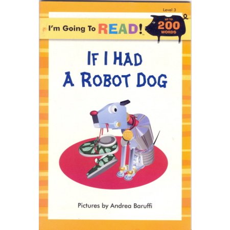 If I Had a Robot Dog, Grade 2 Book Reader Educational Book