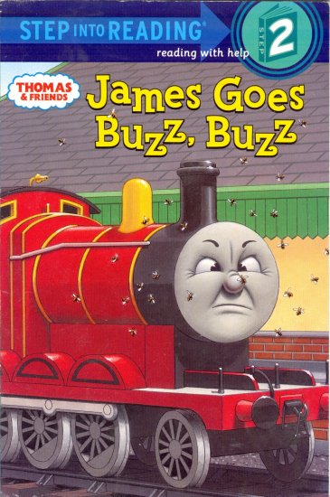 James Goes Buzz, Buzz, Thomas & Friends, Children Reading Reader Book, Step 2 Grades Pre-K-1