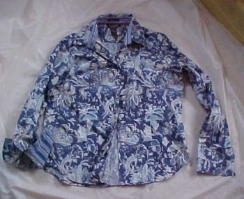 Van Heusen for Her Cotton Shirt Blouse - Size Medium