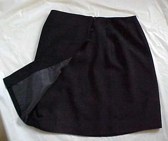 Black Womens Wrap Around Skirt by Style & Co. Size 16P