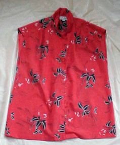Lady Manhattan Oriental Style Blouse for Summer - Size 14