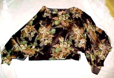 New With Tag Sheer Over Blouse with Butterfly Sleeves SZ: Small