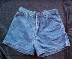 Jordache Faded Demin Ladies Shorts
