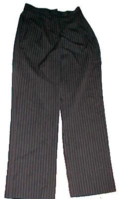 Liz Claiborne Kylie Pin Stripe Trouser Slacks for Dress - Size: 6
