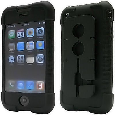 Smart Skin Case with Cord Management System for Apple iPhone (Black)