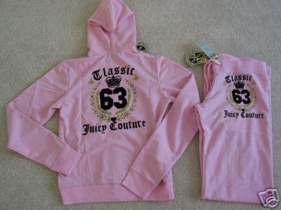NWT Juicy Couture Classic 63 Set - Small, Medium, Large Available- Pink