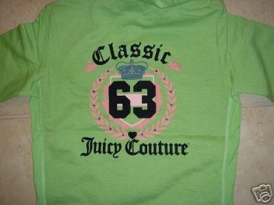 NWT Juicy Couture Classic 63 Set - Small, Medium, Large Available- Green