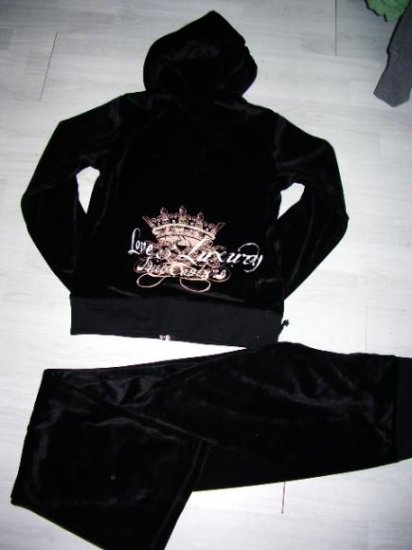 NWT Juicy Couture Love and Luxury Set - Black- Small, Medium, Large