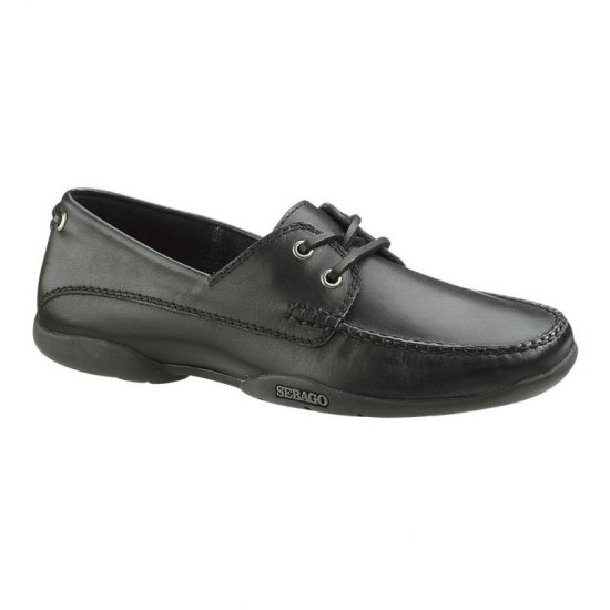 SEBAGO CHAMPLAIN MOC BLACK #B57870