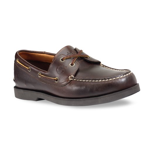 TIMBERLAND DARK BROWN LEATHER "YOUNGSTOWN" BOAT #83591