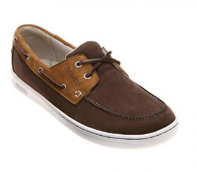 SEBAGO JEFFREYS BAY NUBUCK LT BROWN/BRPWN #B86567