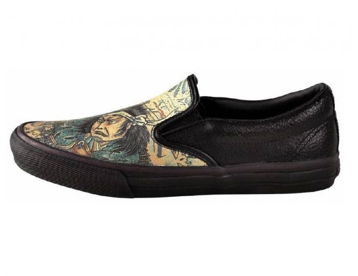 DRAVEN SAMURAI TATTOO SLIPON