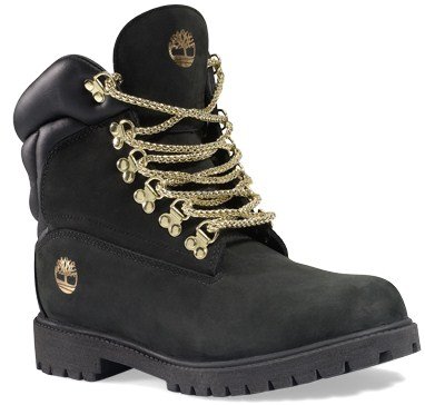TIMBERLAND BLACK PREMIUM NUBUCK BOOT # 57537