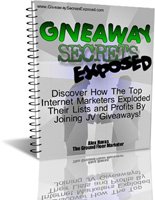 Giveaway Secrets Exposed