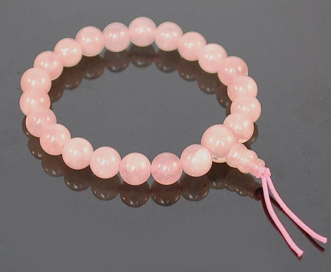 Wrist Mala Rose Quartz