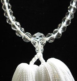 Hand Mala- Faceted Crystal